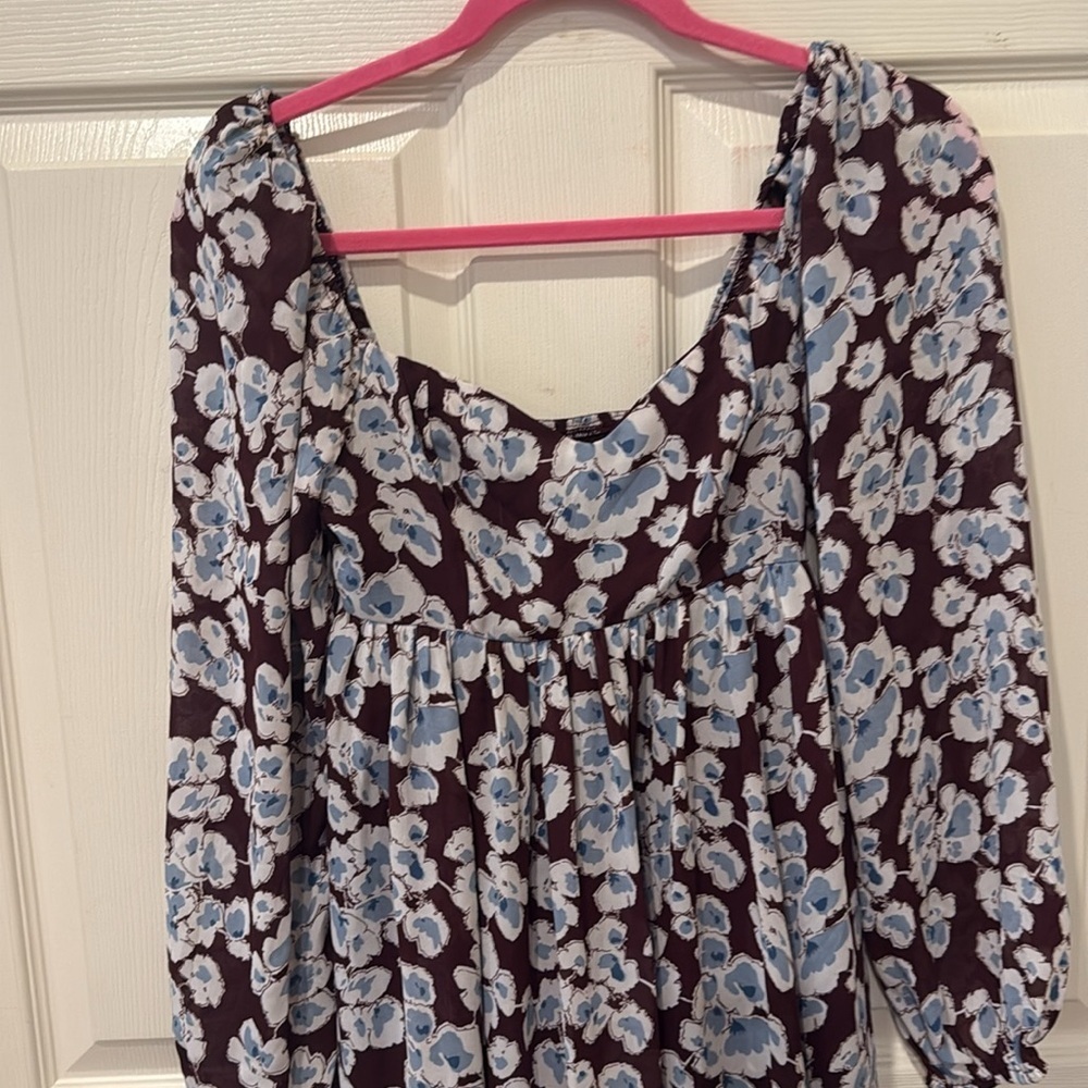 Abercrombie & Fitch NWT babydoll mini dress, XS - Picture 5 of 14